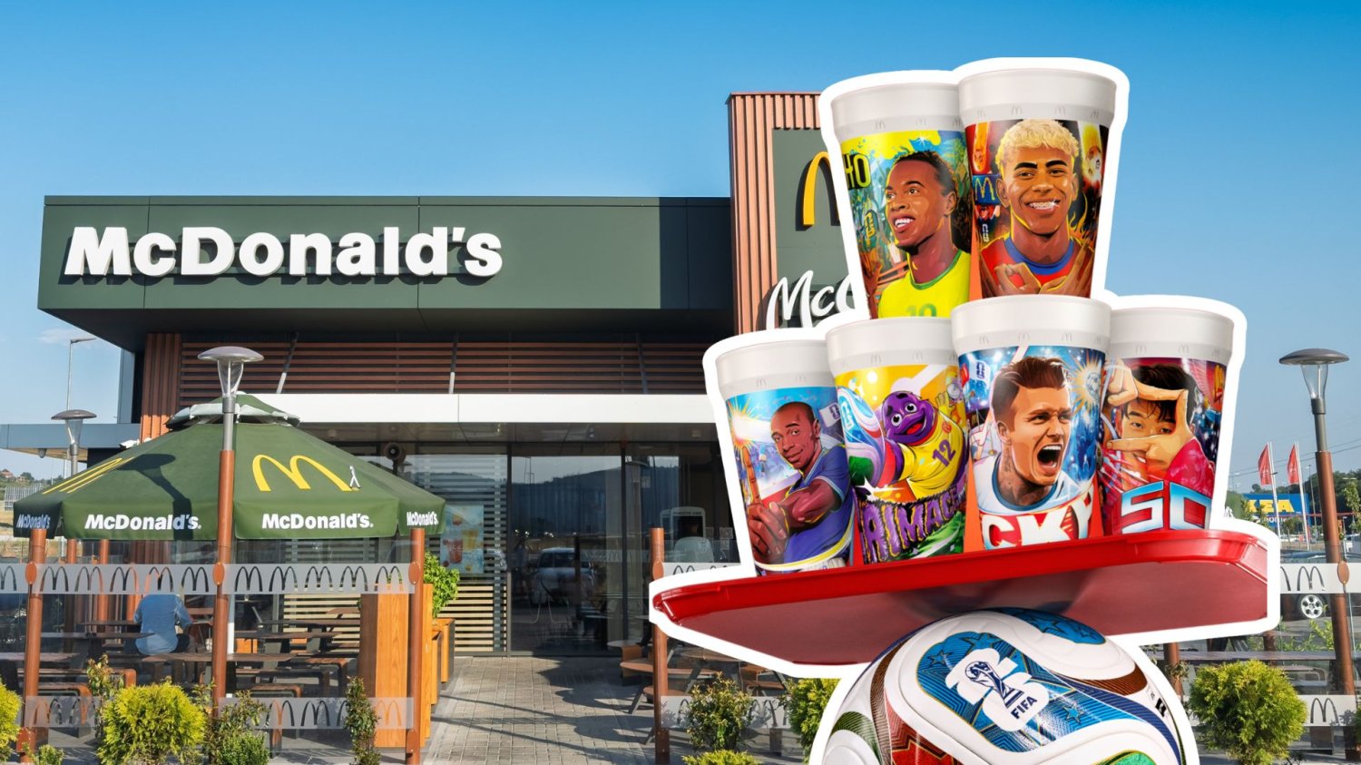 Limitowane zestawy McDonald's na FIFA World Cup 26. Wyścig po te gadżety rusza lada dzień. McDonald's, gadżety w nowej ofercie restauracji.