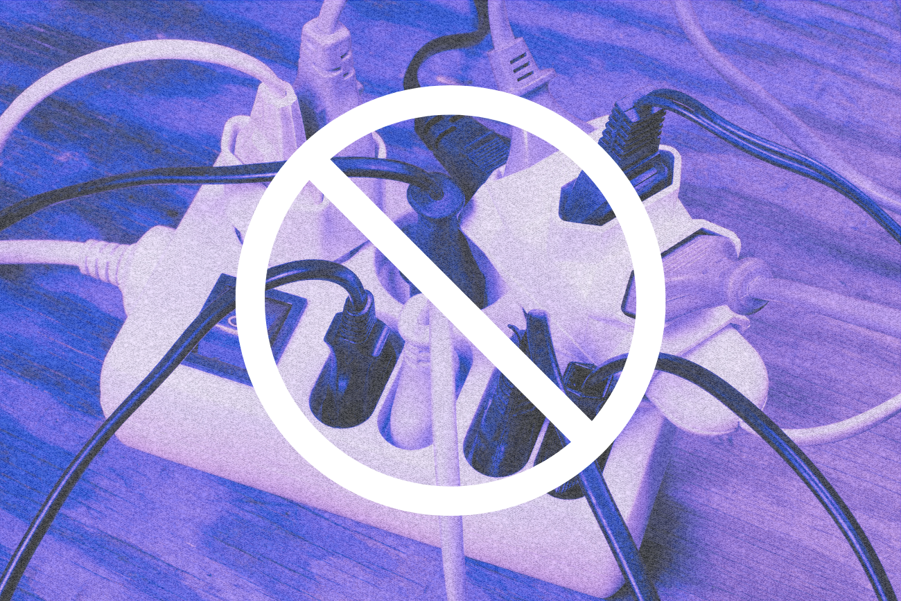 Tych urządzeń nigdy nie podłączaj do przedłużacza. Jest wysokie ryzyko, iż się zapali