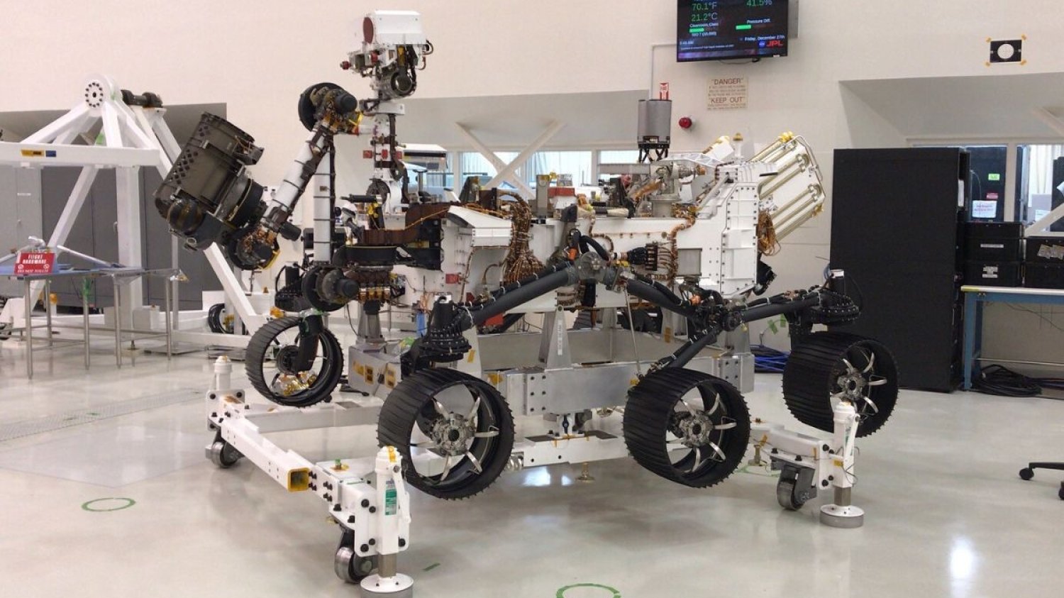 Łazik NASA Mars 2020 będzie poszukiwał na Czerwonej Planecie śladów życia.