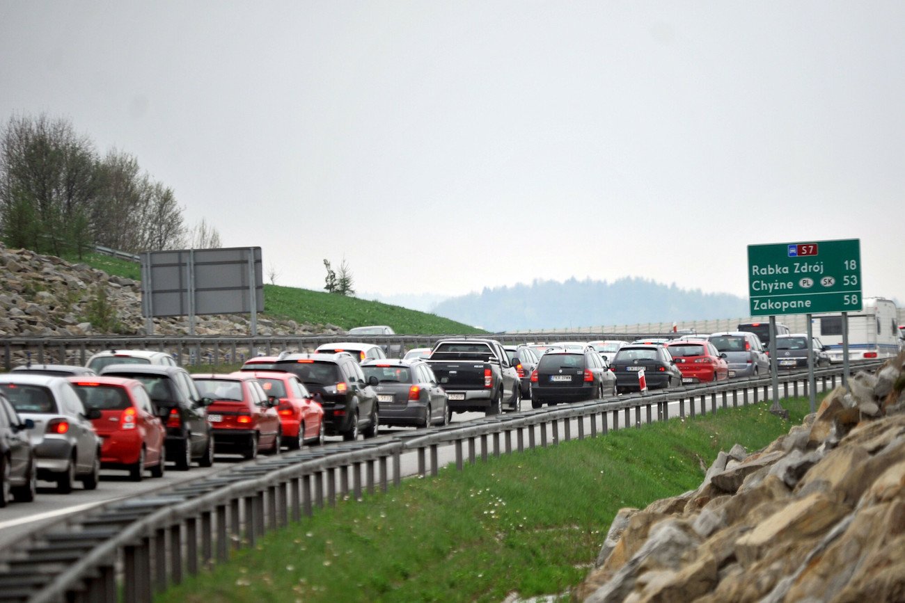 Jest problem z dojazdem do Białki Tatrzańskiej.