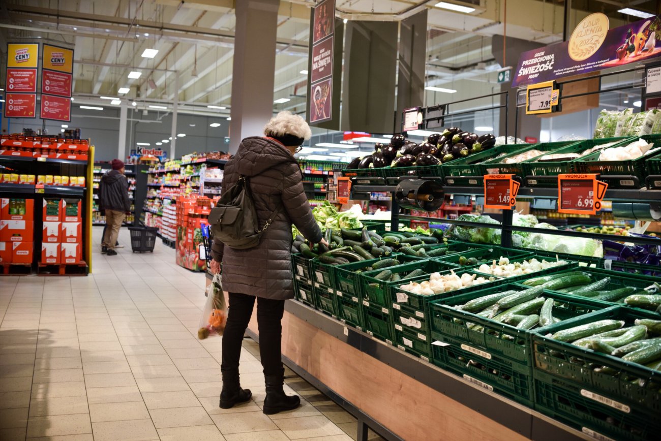 Zakupy w supermarkecie