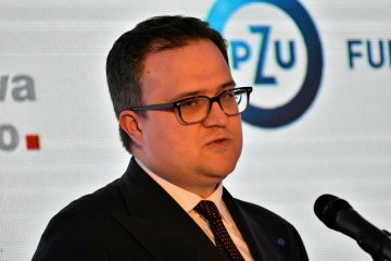 Prezes PZU, Michał Krupiński.