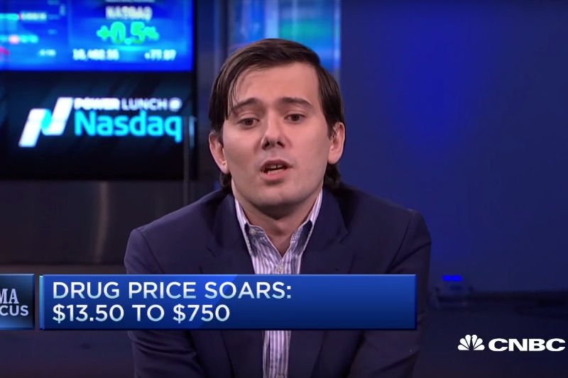 Martin Shkreli został już okrzyknięty jednym z największych dupków na świecie.