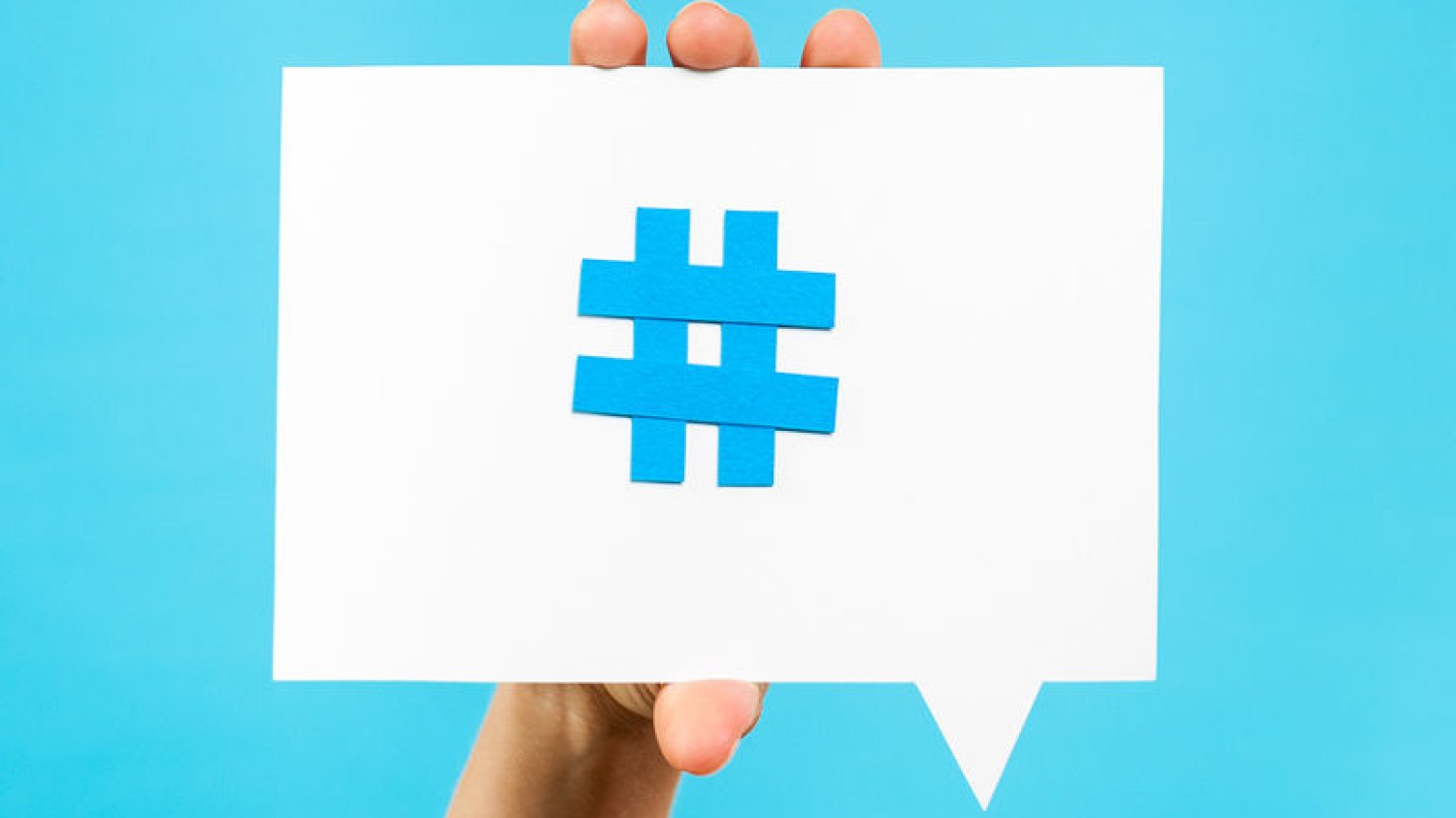 Hashtagi pojawiają się już nie tylko w mediach społecznościowych.