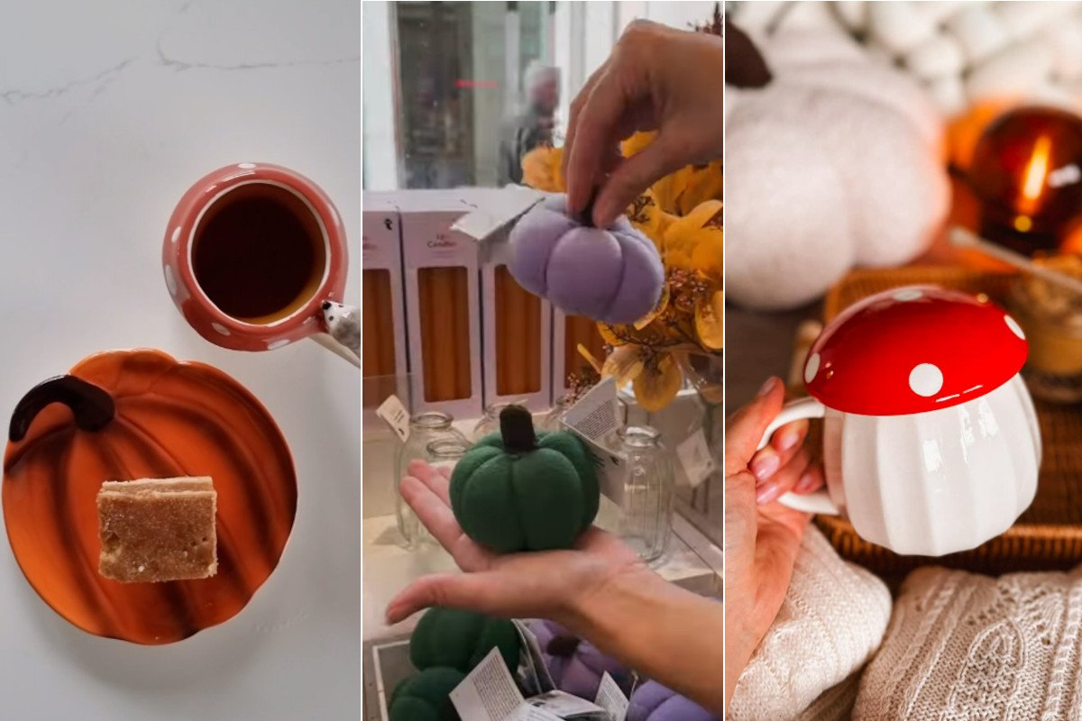 jesień sklepy, jesienne dekoracje