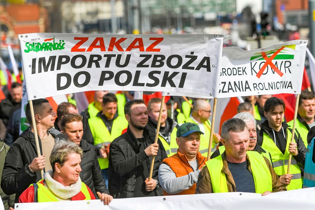 Problem ukraińskiego zboża w Polsce rośnie. Na całej aferze zyskuje tylko Putin.