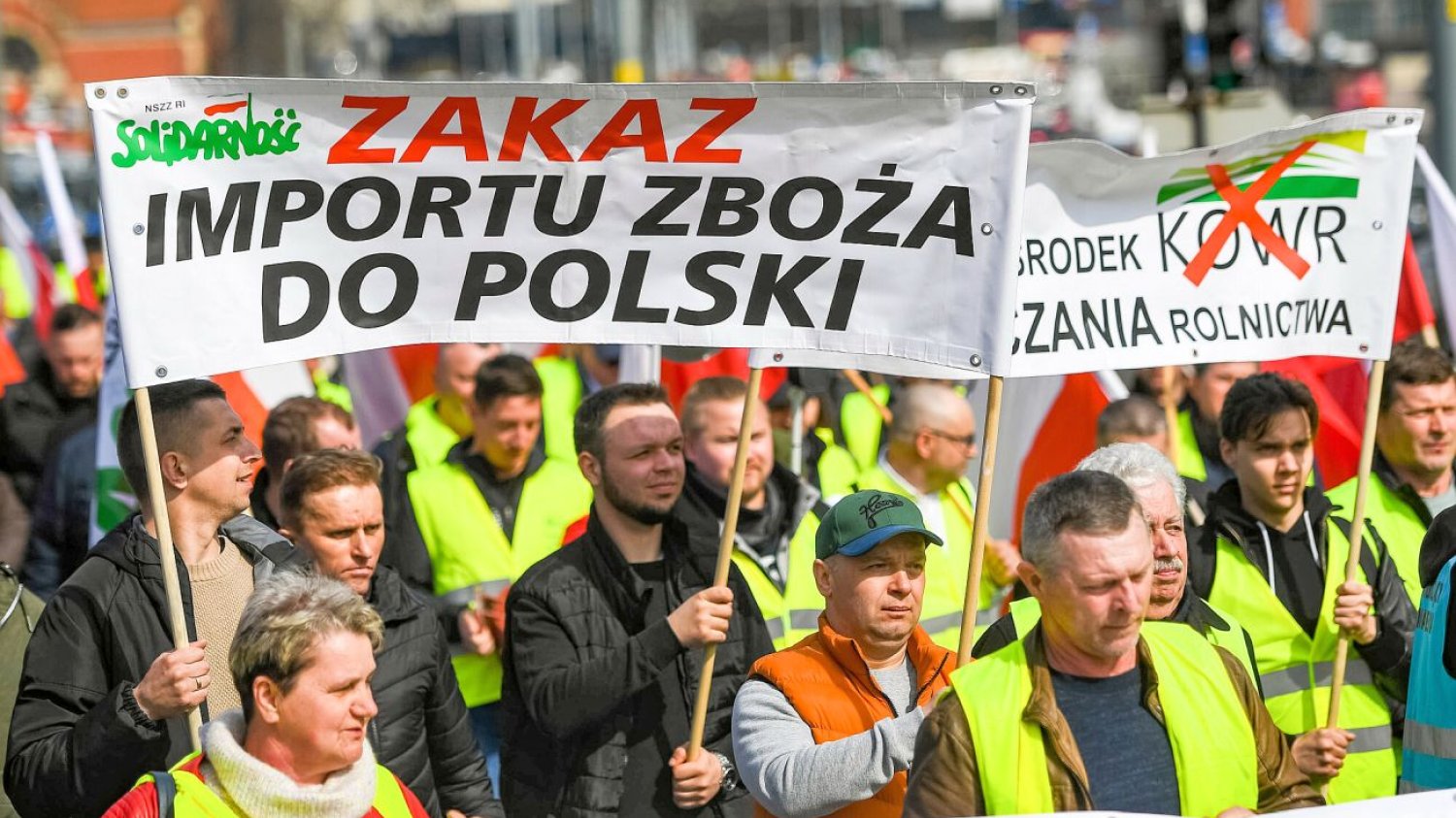 Problem ukraińskiego zboża w Polsce rośnie. Na całej aferze zyskuje tylko Putin.