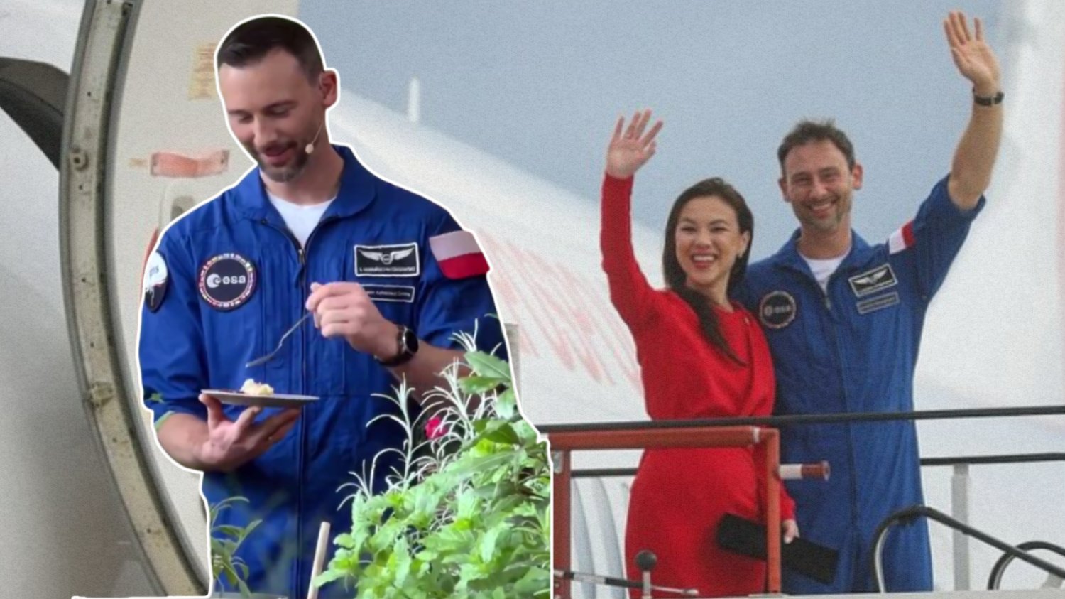Pierogi, selfie i telewizja śniadaniowa. Powrót astronauty wywołuje burzę Powrót Sławosza wywołuje burzę. "To coś więcej, niż selfie"