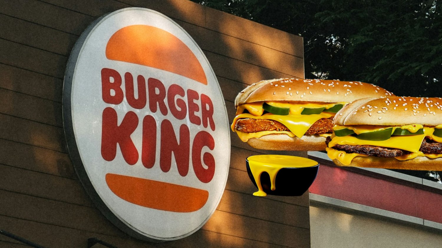 Burger King przełamuje rywalizację Drwali. Stawia na coś zupełnie innego. Burger King przełamuje rywalizację Drwali. Stawia na ser cheedar.