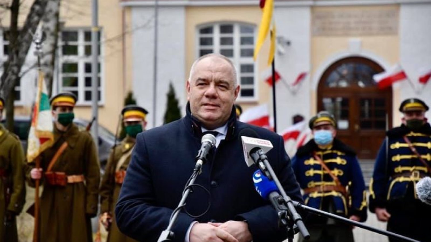 Jacka Sasina rozpiera duma.