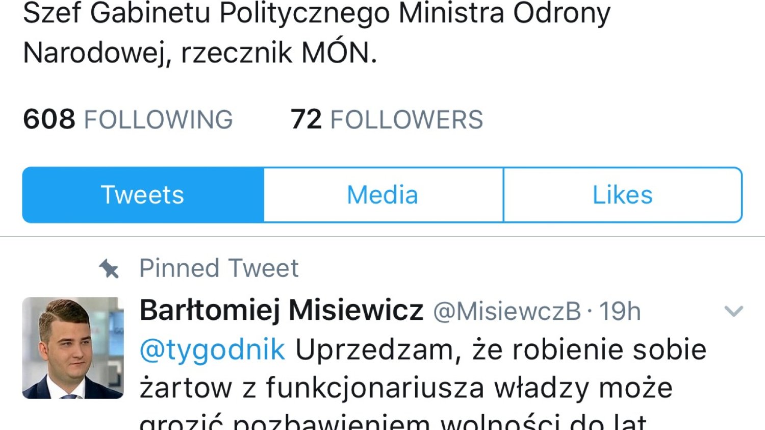 Misiewcz, czy Misiewicz?