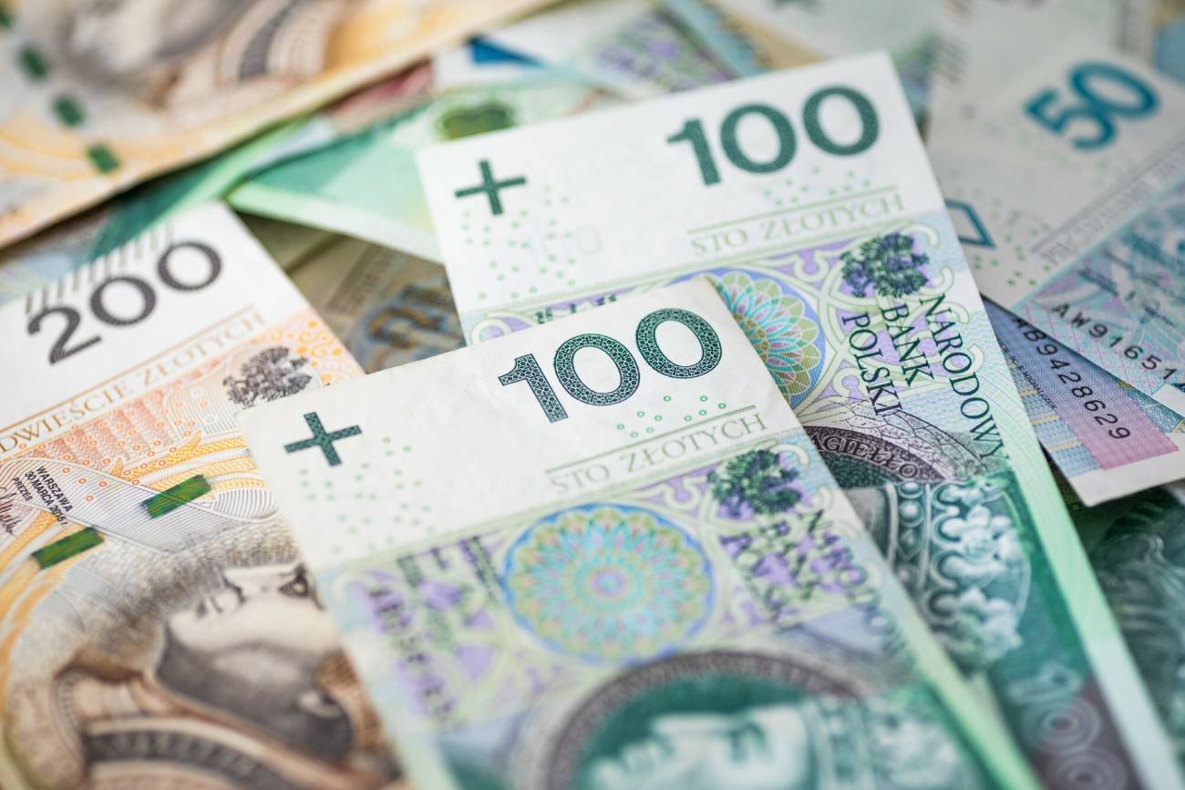 Polska waluta - banknoty PLN