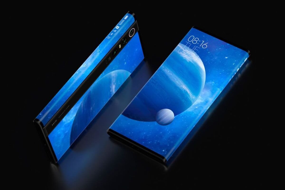 Xiaomi Mi Mix Alpha ma przestrzenny ekran otaczający telefon.
