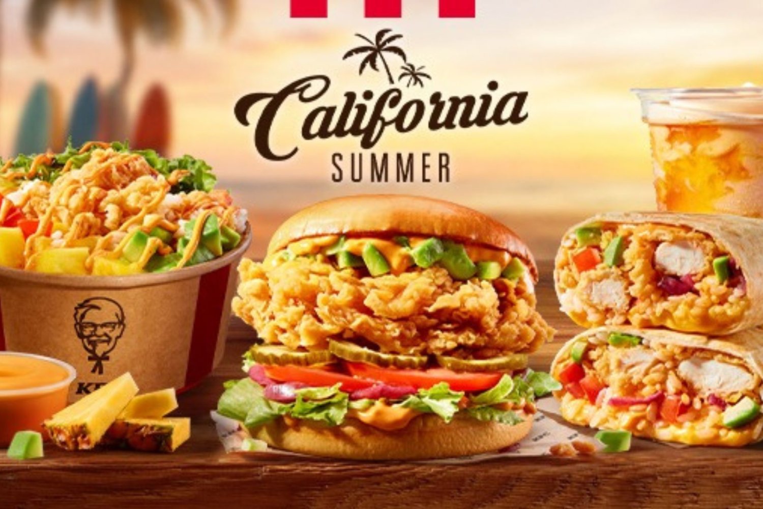 Oferta California Summer w KFC. Polacy oszaleją na punkcie tej ceny Kanapki, tortille od KFC.