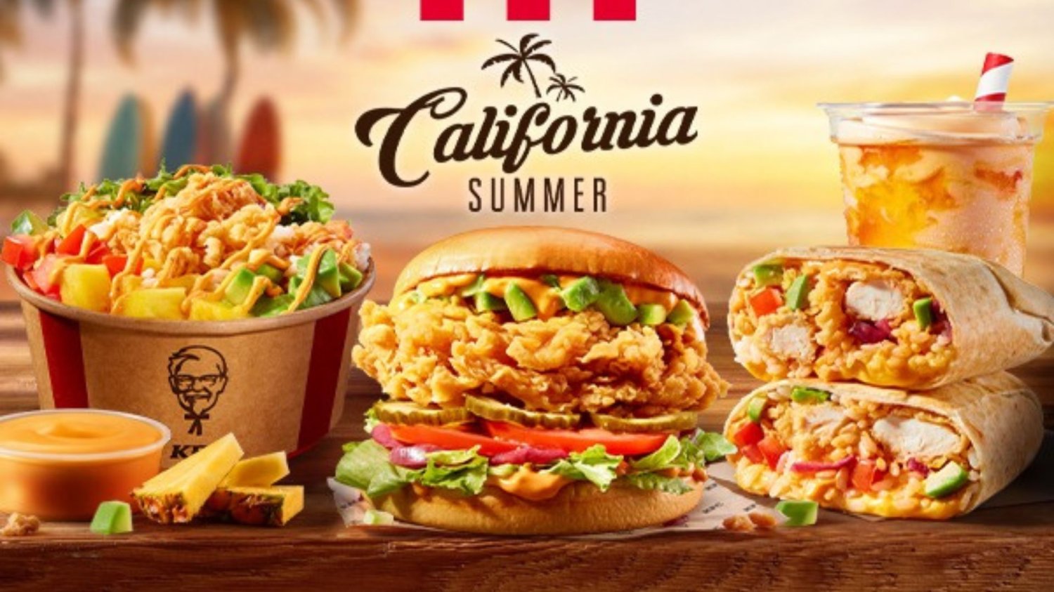 Oferta California Summer w KFC. Polacy oszaleją na punkcie tej ceny Kanapki, tortille od KFC.