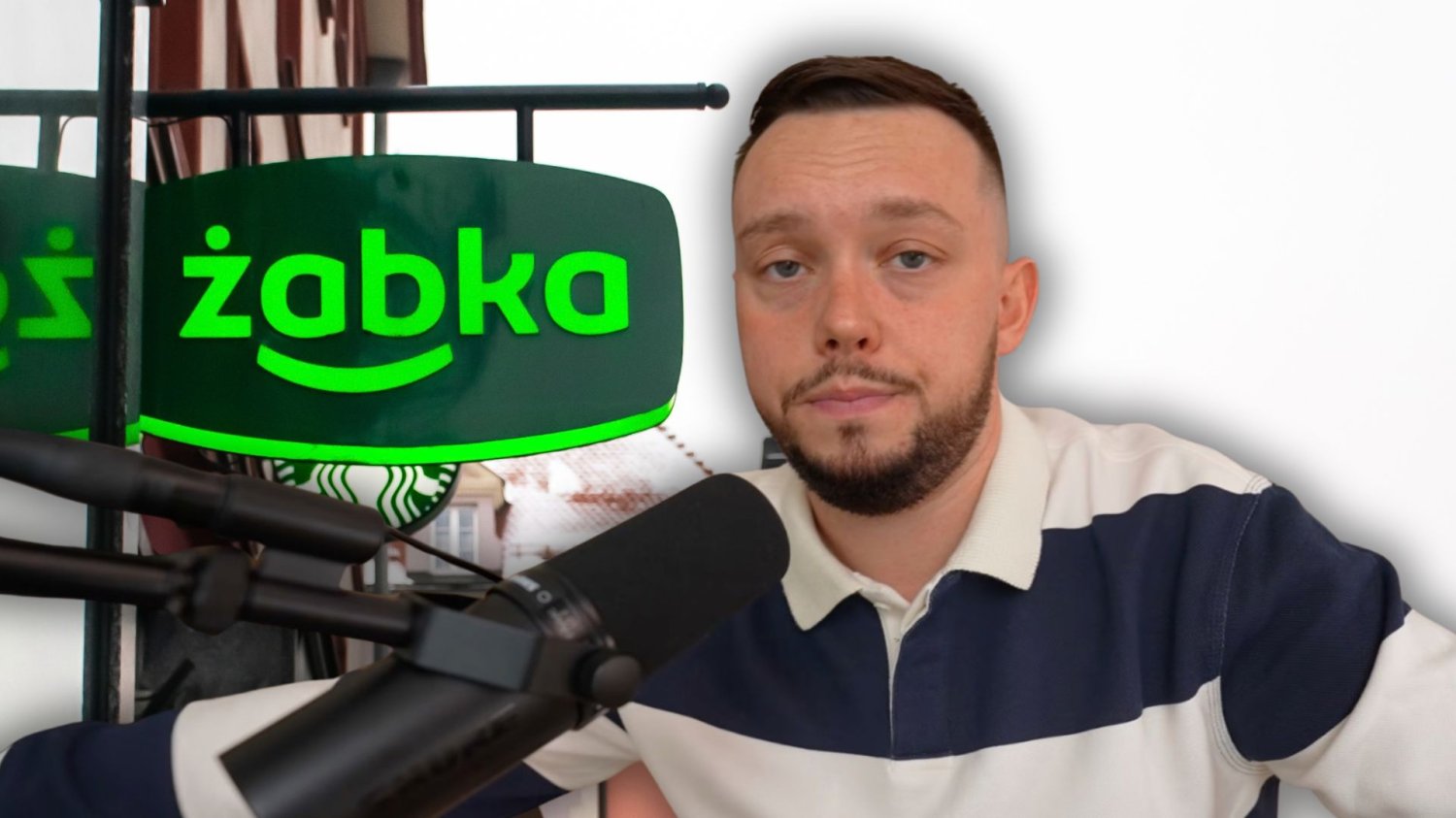 Szymon Nyczke "Książulo", logo sklepu Żabka.