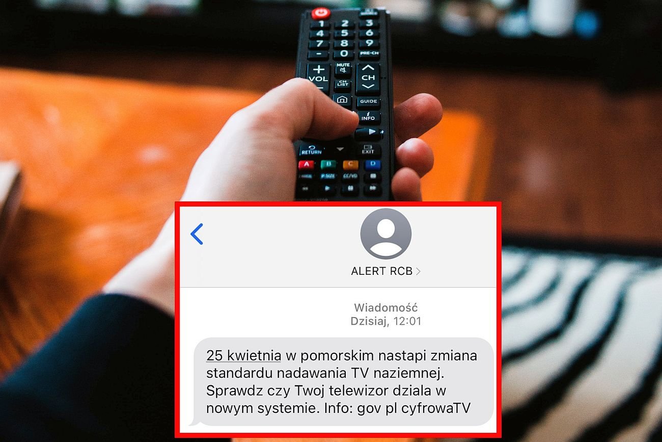 Rządowe Centrum Bezpieczeństwa zaczęło ostrzegać przed zmianą systemu nadawania telewizjji