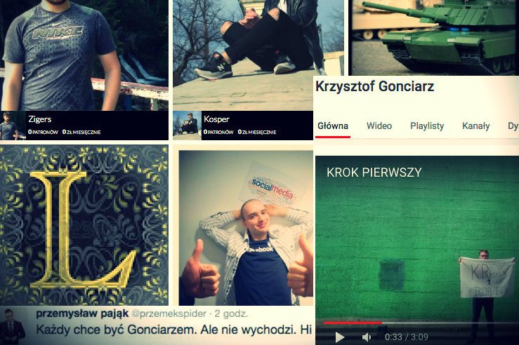 Śmiejąc się z nieudanych zbiórek, zapominamy, że Krzysztof Gonciarz, który zapisał się już w historii polskich zbiórek w internecie – nie wziął się znikąd. Budował swoją pozycję wiele lat, co dziś się odpłaciło