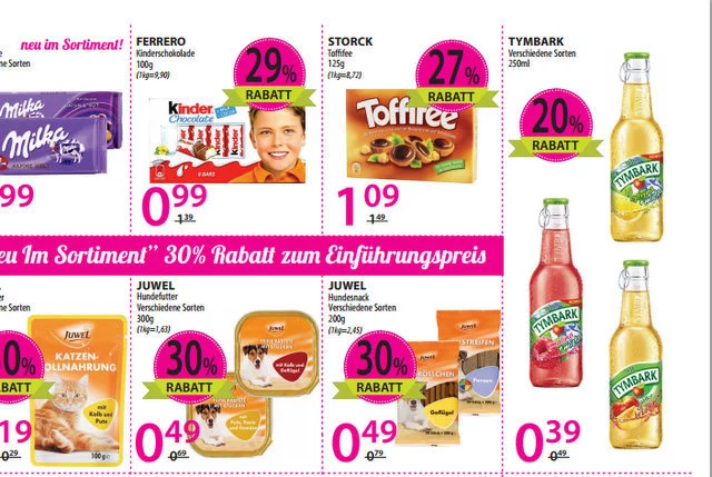 W gazetce luksemburskiej sieci drogeryjnej pojawiły się już znane polskie produkty. I to całkiem tanio...