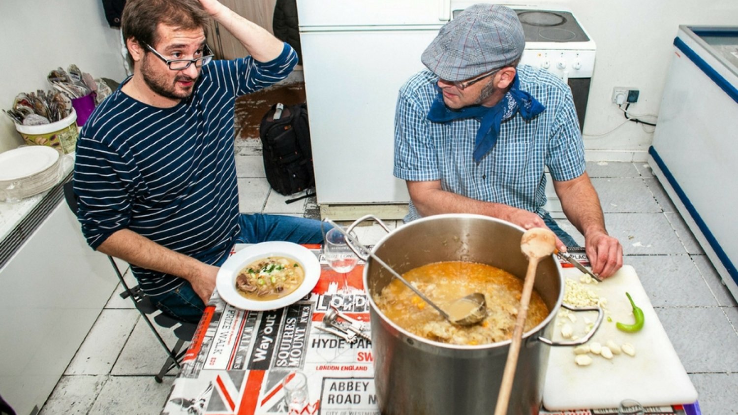 W kuchni lodziarni U Francesco w Krakowie. To małe firmy i indywidualni odbiorcy zapłacą za gaz mniej tej zimy.