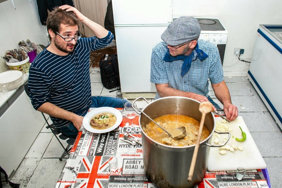 W kuchni lodziarni U Francesco w Krakowie. To małe firmy i indywidualni odbiorcy zapłacą za gaz mniej tej zimy.