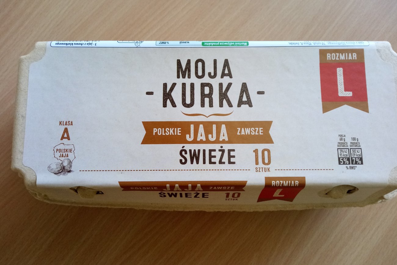 pudełko jajek Moja Kurka