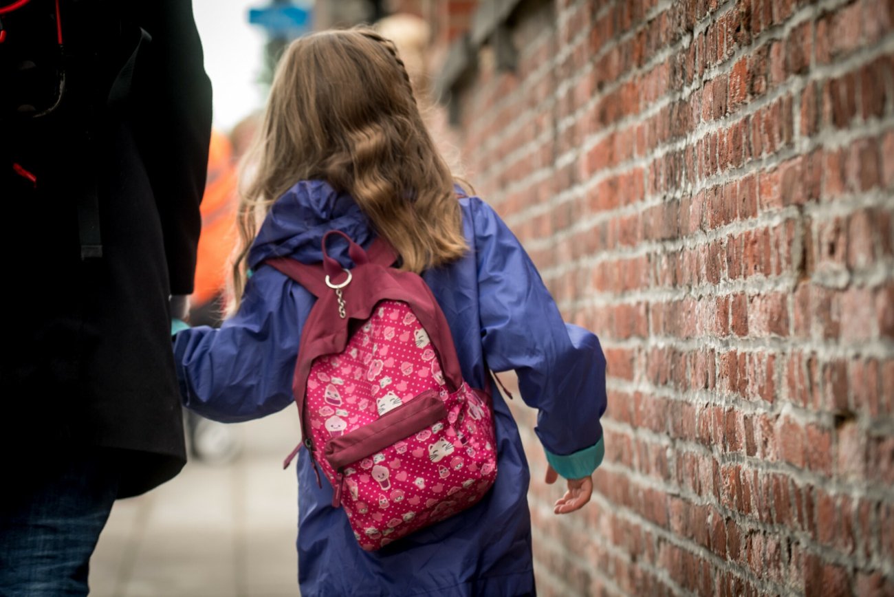 Dziecko w drodze do szkoły