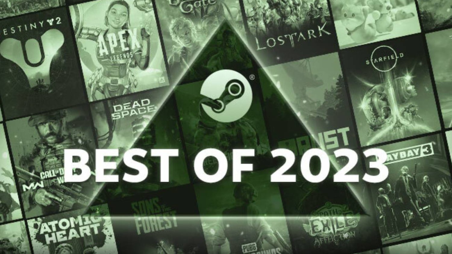 Najgorętsze tytuły na Steam w 2023 roku.