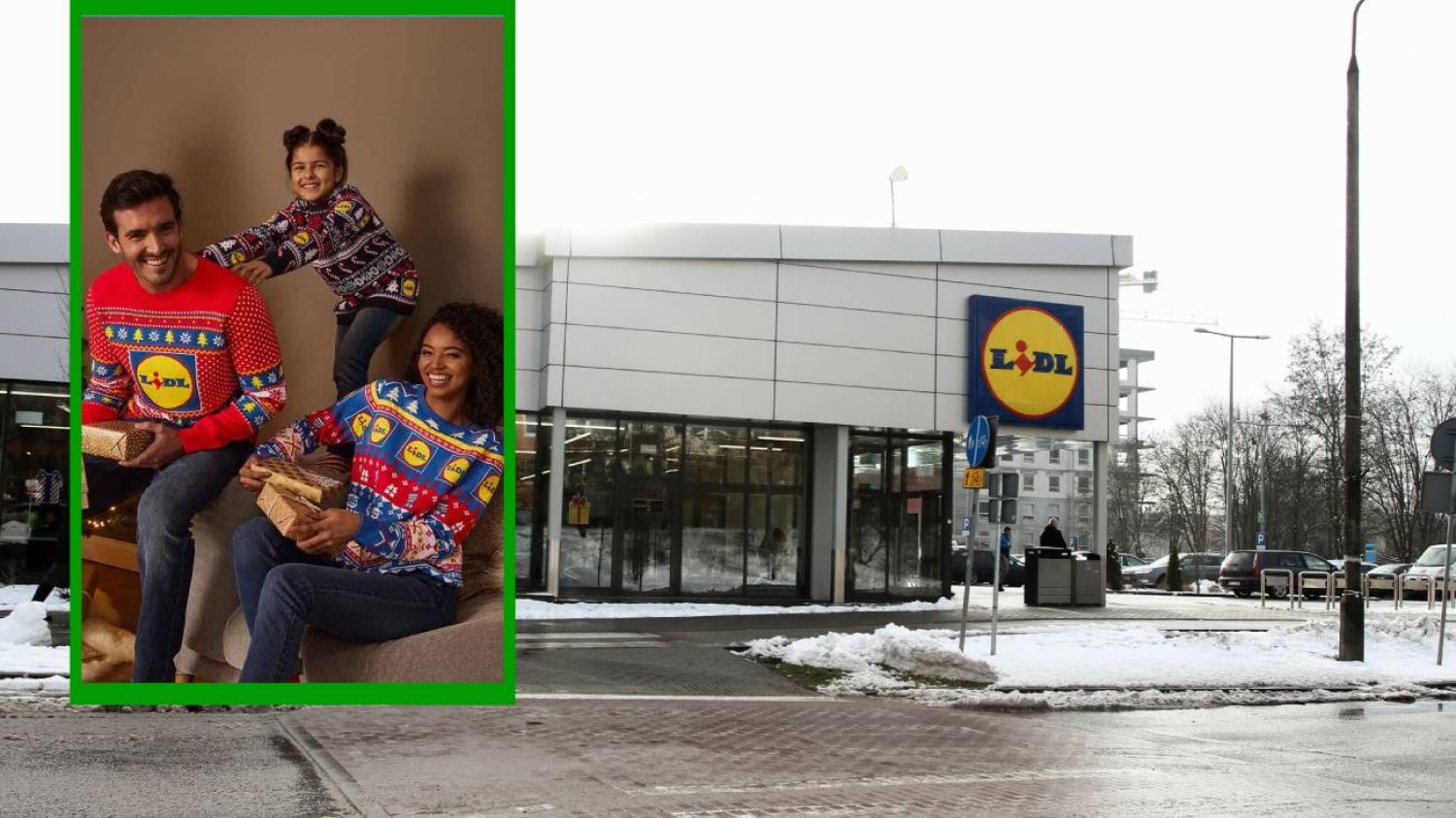 Lidl wprowadza usługę wypożyczania swetrów w Wielkiej Brytanii.