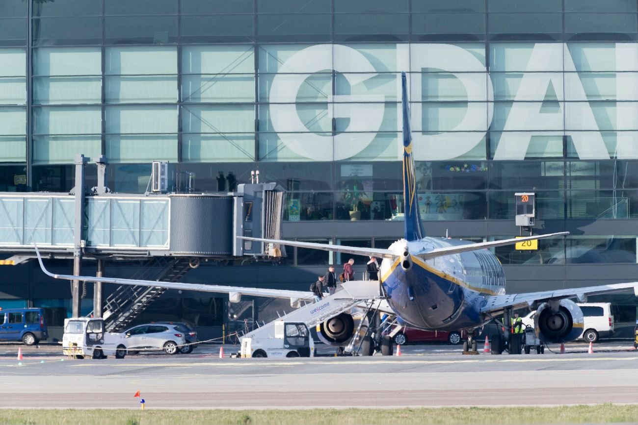 W niedzielę lotnisko w Gdańsku będzie działać z przerwami