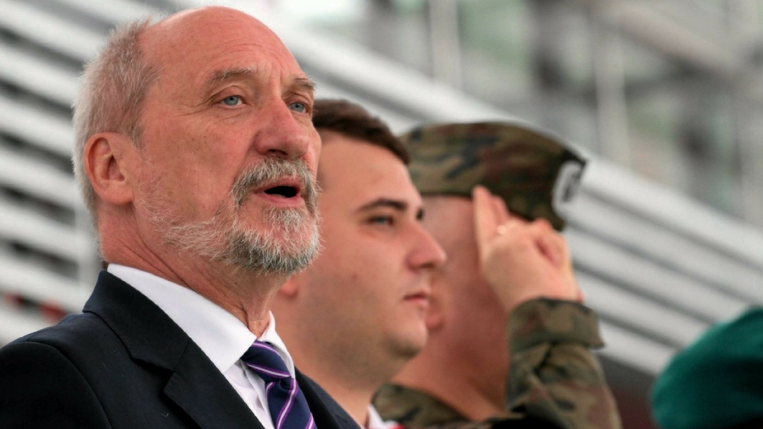 Minister obrony narodowej Antoni Macierewicz.