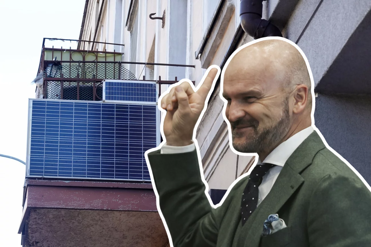 Rafał Brzoska i fotowoltaika.