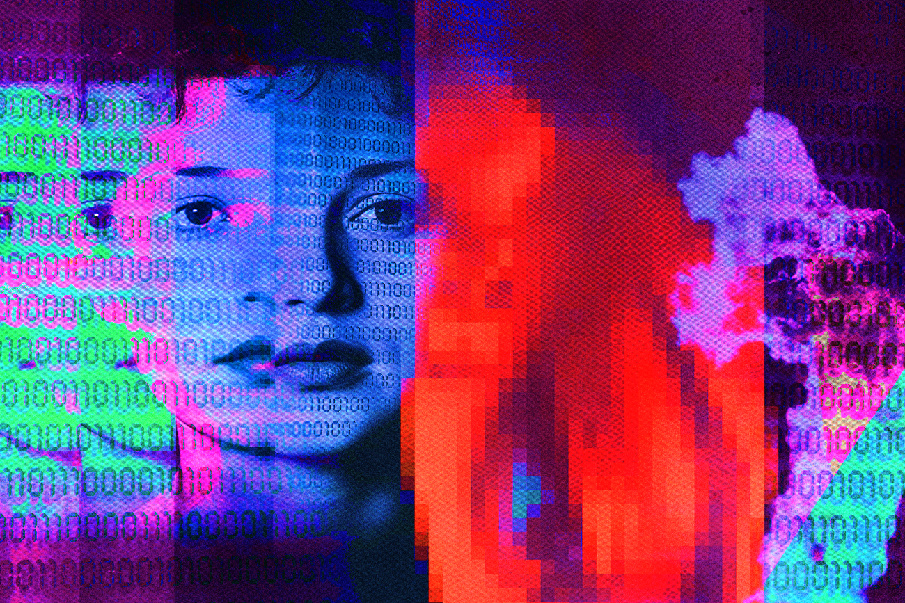 Człowiek w symulacji.