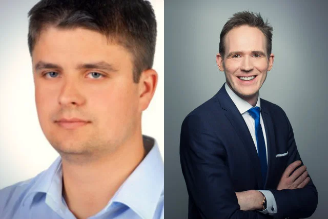 Współzałożyciele BandWarrior - Maciej Kubisty i Tomasz Uściński