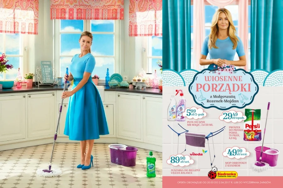 Kampanii będzie towarzyszyć specjalny folder z poradami "perfekcyjnej pani domu".