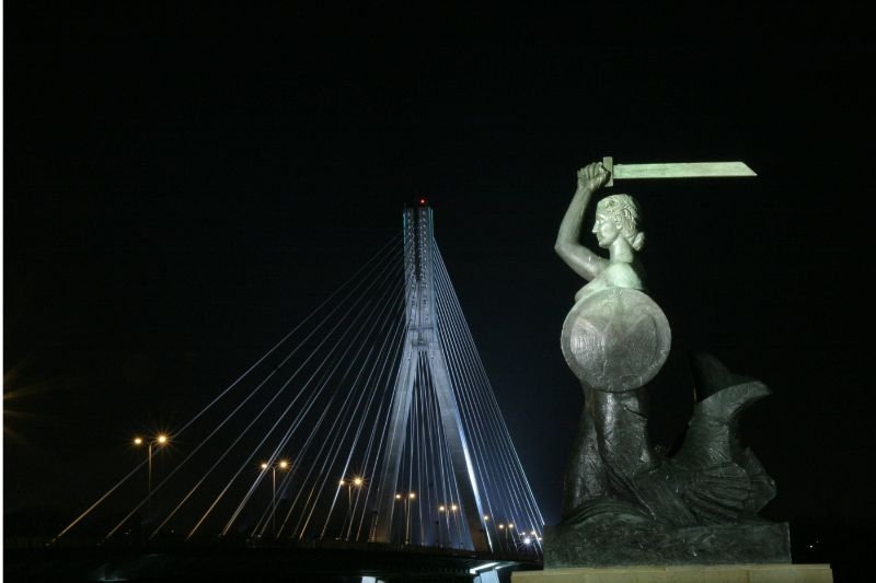 W Warszawie zgaśnie m.in. Most Świętokrzyski.