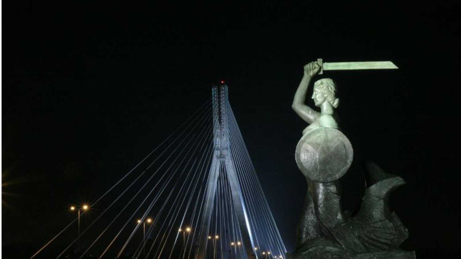 W Warszawie zgaśnie m.in. Most Świętokrzyski.