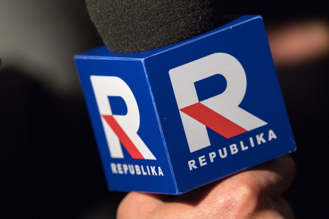 Mikrofon TV Republika.