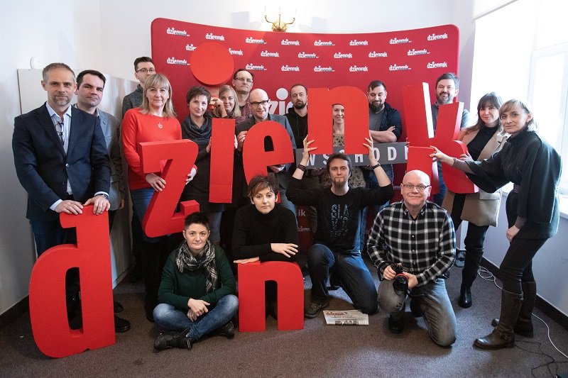 Redakcja Dziennika Wschodniego. Sąd nieprawomocnie powołał likwidatora, który ma doprowadzić do sprzedaży spółki.