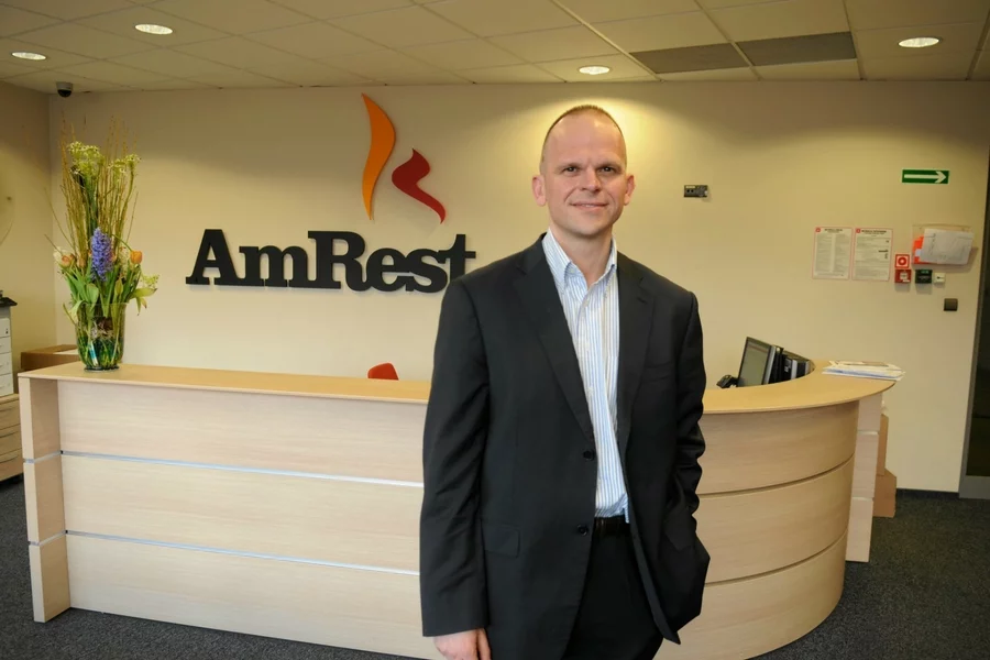 Olgierd Danielewicz, brand manager firmy Amrest. 40 proc. jej akcji znajduje się w rękach OFE.