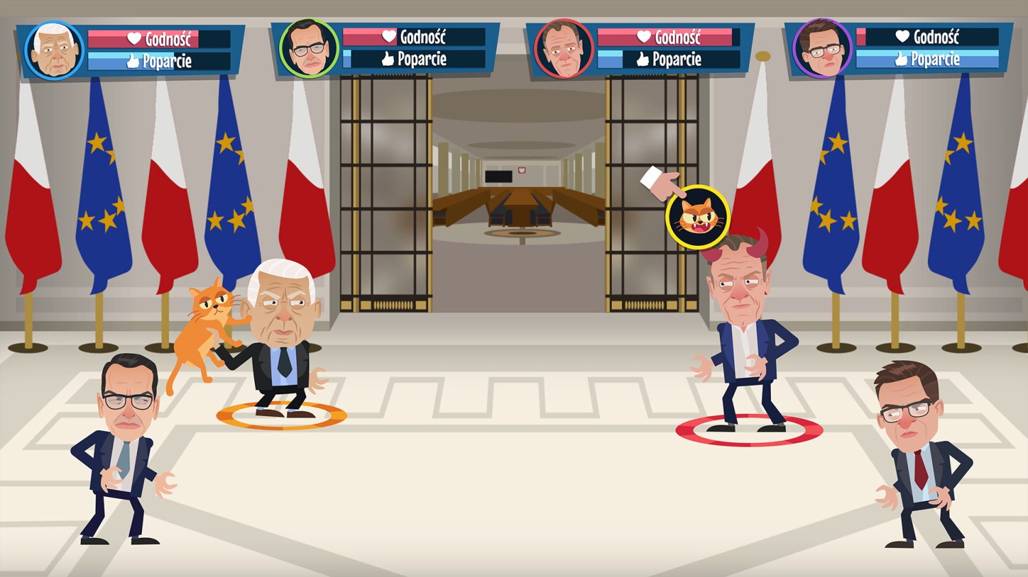 Zapowiedziano polską grę Sejm The Game.