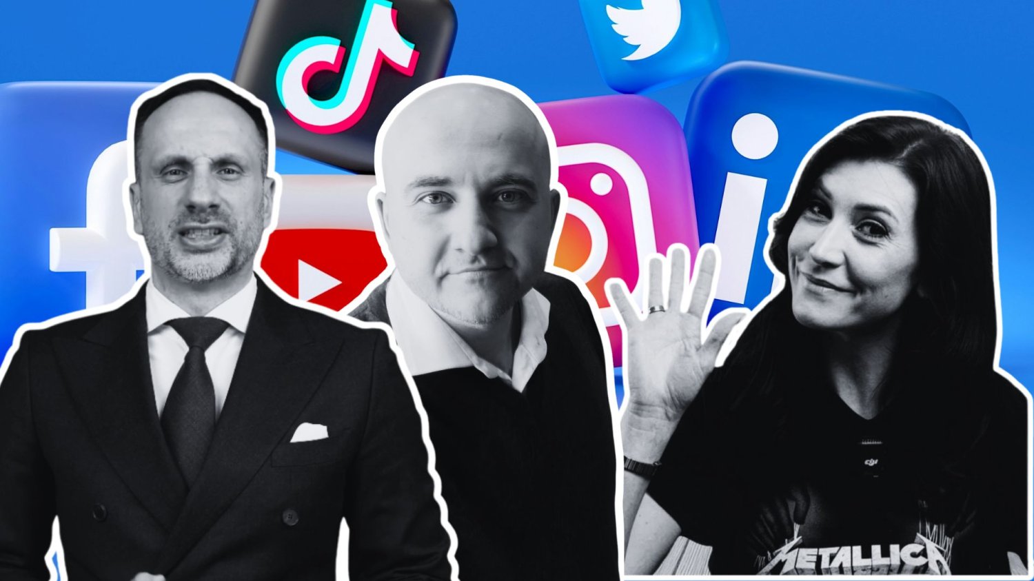 Janusz Kowalski, Dariusz Matecki i Ewa Zajączkowska-Hernik: dla nich nieważne, co piszą w social mediach, byle pisać dużo i kontrowersyjnie