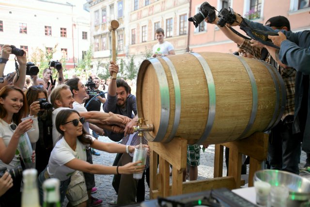 Lubelskie Święto Młodego Cydru. Cydr Lubelski właśnie zajął trzecie miejsce w globalnym konkursie najlepszych tego typu napojów w Anglii.