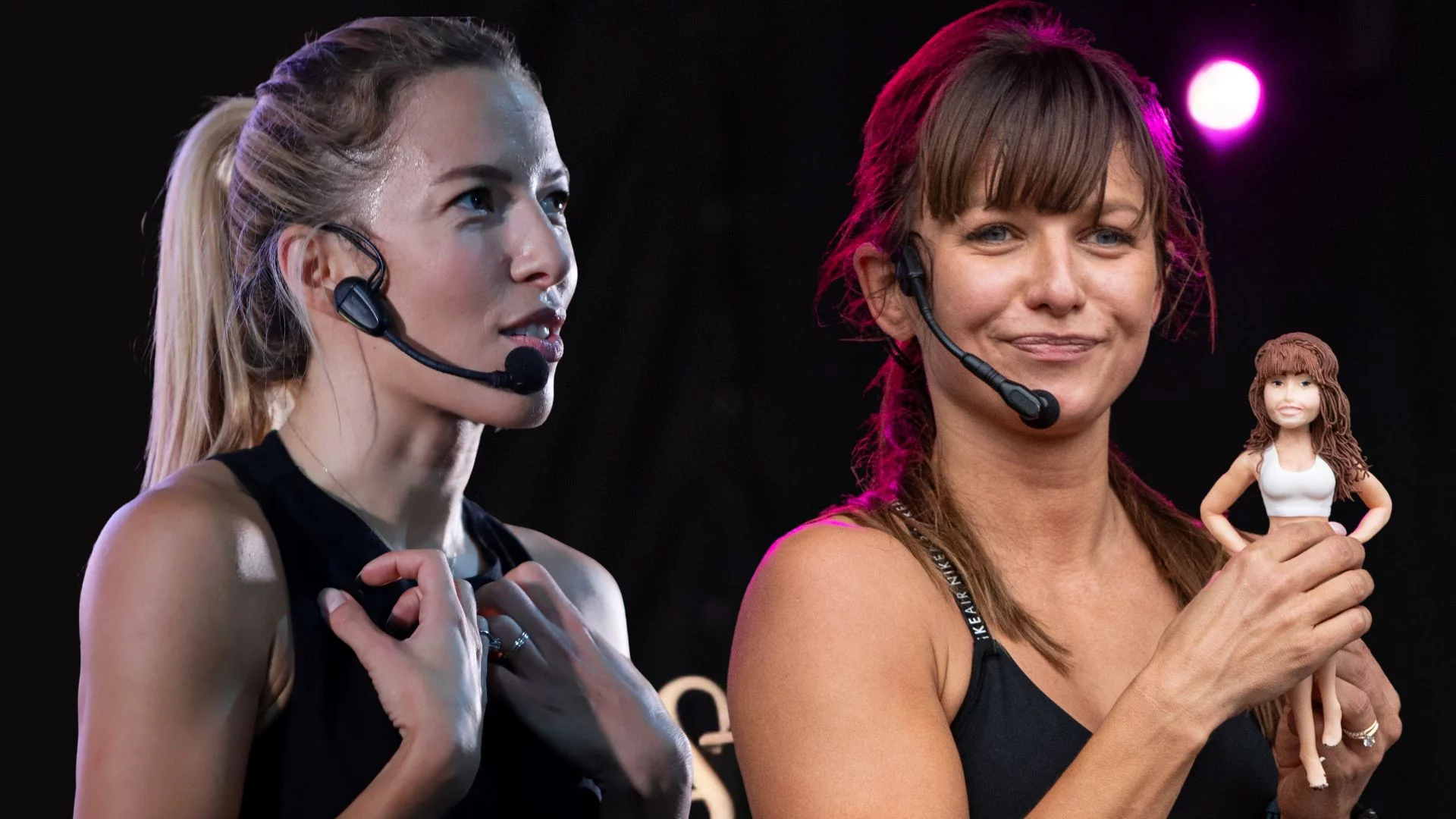 Ewa Chodakowska i Anna Lewandowska.