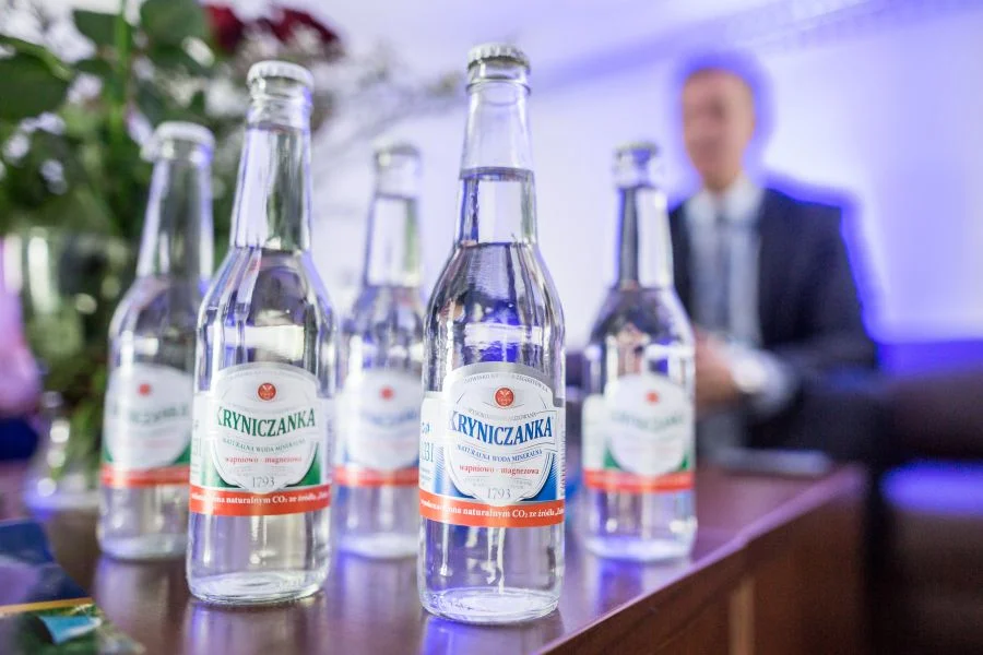 Kryniczanka powinna być królową polskich wód mineralnych - podkreśla prezes Pióro.