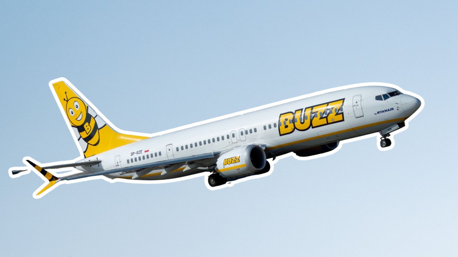Samolot linii Buzz od Ryanair.