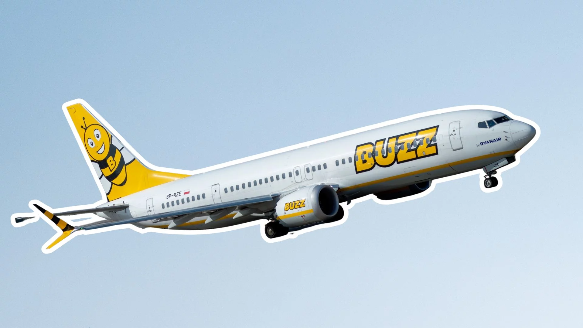 Samolot linii Buzz od Ryanair.