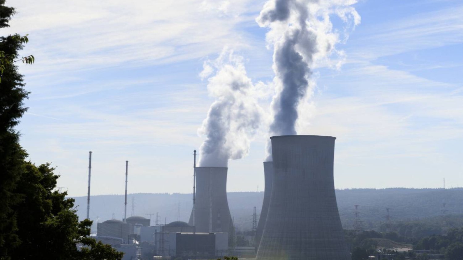 Elektrownia jądrowa, zdjęcie poglądowe.