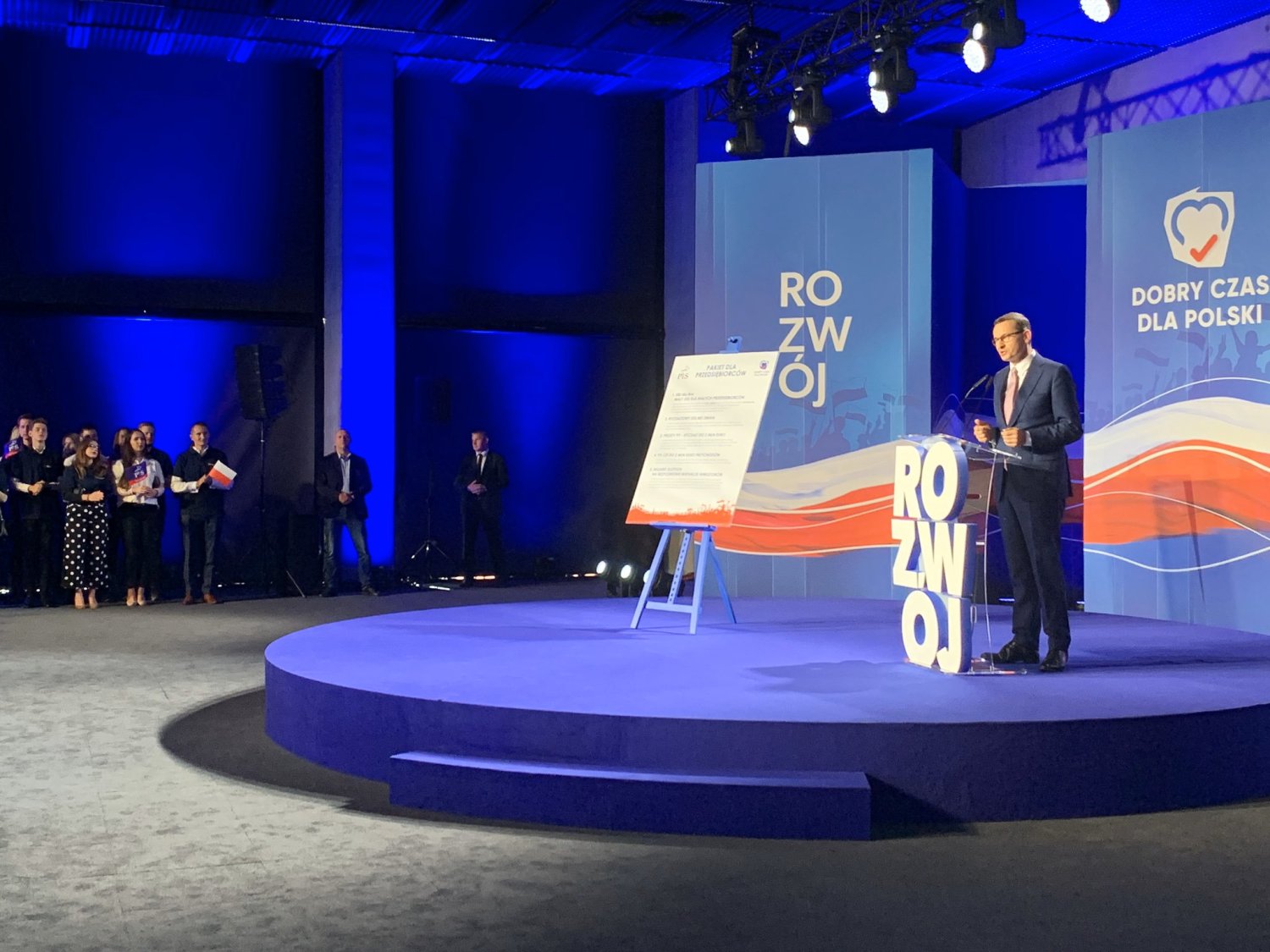 Premier Mateusz Morawiecki zaprezentował "piątkę dla przedsiębiorców"