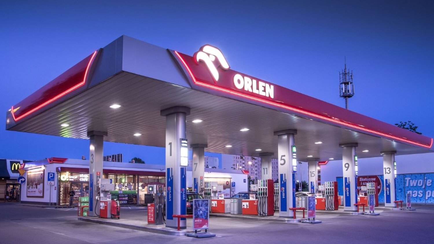 Orlen nie przejmie 376 stacji paliw należących do Grypy Lotos.